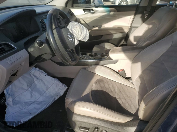 2016 Hyundai Sonata Sport with VIN 5NPE34AF8GH343028, listed as a Copart auction lot 49534455 with Not Provided miles and Clean Title. Bid and sale history available at DreamBid. Image 7.