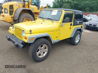 2000 Jeep Wrangler SE with VIN 1J4FA29P6YP770414, listed as a IAAI auction lot 42586842 with 289,774 mi miles and . Bid and sale history available at DreamBid. Image 2.
