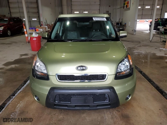 2011 Kia Soul + with VIN KNDJT2A24B7257499, listed as a Copart auction lot 51772225 with 136,738 mi miles and Salvage Title. Bid and sale history available at carsss.com. Image 5.