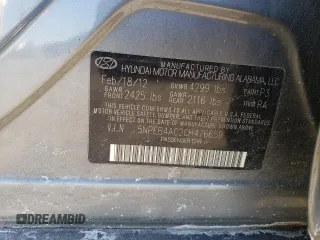 2012 Hyundai Sonata GLS with VIN 5NPEB4AC2CH476659, listed as a Copart auction lot 43111035 with 211,479 mi miles and Clean Title. Bid and sale history available at carsss.com. Image 12.