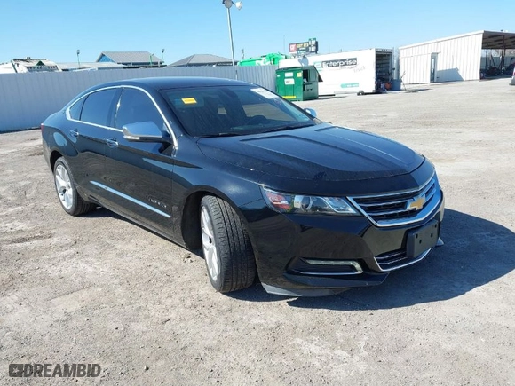 2020 Chevrolet Impala Premier with VIN 1G1105S37LU101485, listed as a IAAI auction lot 41427401 with 159,882 mi miles. Bid and sale history available at carsss.com. Image 1.