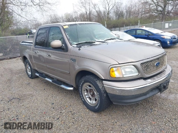 2003 Ford F-150 XLT with VIN 1FTRW07673KD34518, listed as a IAAI auction lot 41975405 with 95,775 mi miles. Bid and sale history available at carsss.com. Image 1.