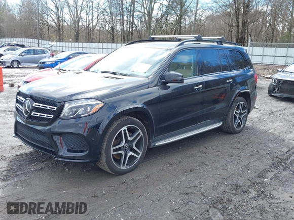 2019 Mercedes-Benz GLS 550 with VIN 4JGDF7DEXKB206377, listed as a IAAI auction lot 41263503 with 83,842 mi miles and . Bid and sale history available at DreamBid. Image 17.