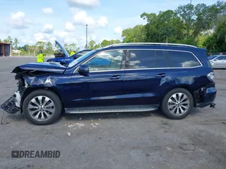2019 Mercedes-Benz GLS 450 with VIN 4JGDF6EE7KB229169, listed as a IAAI auction lot 42558733 with 21,477 mi miles and . Bid and sale history available at DreamBid. Image 15.