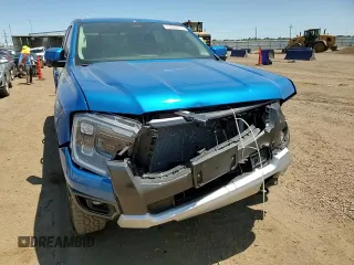 2025 Ford Ranger Lariat with VIN 1FTER4KH9SLE17446, listed as a Copart auction lot 61853775 with 1,810 mi miles and Salvage title. Bid and sale history available at DreamBid. Image 13.