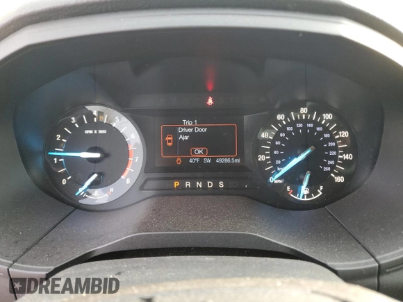 2017 Ford Edge SE with VIN 2FMPK4G9XHBC51201, listed as a Copart auction lot 48622425 with 49,286 mi miles and Salvage Title. Bid and sale history available at carsss.com. Image 9.