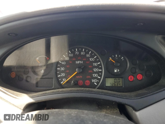 2003 Ford Focus LX with VIN 1FAFP33P53W108234, listed as a Copart auction lot 44798935 with 72,634 mi miles and Salvage Title. Bid and sale history available at carsss.com. Image 9.
