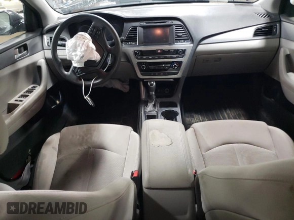 2016 Hyundai Sonata SE with VIN 5NPE24AF0GH288139, listed as a Copart auction lot 50366865 with Not Provided miles and Salvage Title. Bid and sale history available at DreamBid. Image 8.