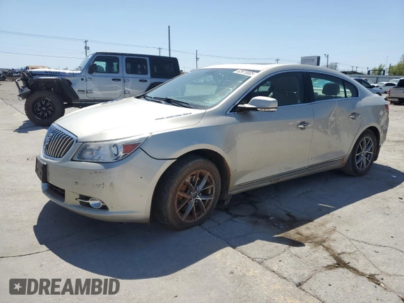 2013 Buick LaCrosse Touring with VIN 1G4GJ5G32DF290507, listed as a Copart auction lot 52973005 with 199,501 mi miles and Salvage title. Bid and sale history available at DreamBid. Image 1.