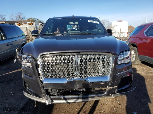 2023 Lincoln Navigator L Reserve with VIN 5LMJJ3LG6PEL16195, listed as a Copart auction lot 82288124 with 23,021 mi miles and Salvage Title. Bid and sale history available at carsss.com. Image 5.