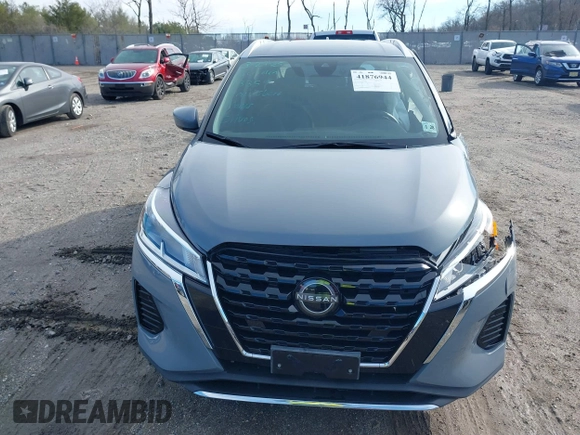 2023 Nissan Kicks SV with VIN 3N1CP5CV6PL484091, listed as a IAAI auction lot 41876944 with 10,243 mi miles and . Bid and sale history available at carsss.com. Image 11.
