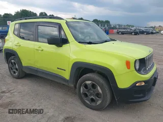 2017 Jeep Renegade Sport z VIN ZACCJBAB1HPF07825, wystawiony jako IAAI lot #42675114 z przebiegiem 137 793 mil mil oraz . Historia ofert i sprzedaży dostępna na DreamBid. Obrazek 1.