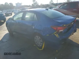 2020 Kia Rio LX with VIN 3KPA24AD7LE282625, listed as a Copart auction lot 42114005 with 245,945 mi miles and Salvage Title. Bid and sale history available at carsss.com. Image 2.