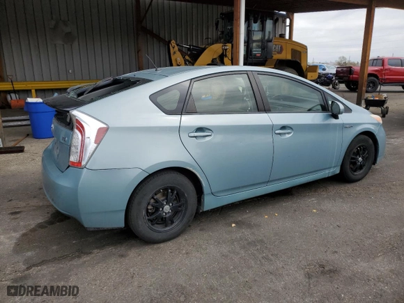 2012 Toyota Prius One with VIN JTDKN3DUXC5395059, listed as a Copart auction lot 50413195 with 120,041 mi miles and Salvage Title. Bid and sale history available at carsss.com. Image 3.