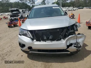 2019 Nissan Pathfinder SV with VIN 5N1DR2MN0KC612527, listed as a Copart auction lot 57210715 with 114,591 mi miles and Salvage title. Bid and sale history available at DreamBid. Image 5.