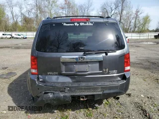 2012 Honda Pilot Touring with VIN 5FNYF4H92CB030828, listed as a Copart auction lot 54971505 with 215,219 mi miles and Salvage Title. Bid and sale history available at carsss.com. Image 6.
