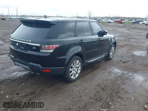 2016 Land Rover Range Rover Sport V6 HSE with VIN SALWR2PFXGA659979, listed as a IAAI auction lot 41822327 with 134,177 mi miles. Bid and sale history available at carsss.com. Image 4.