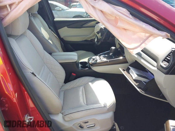 2021 Mazda CX-9 Signature with VIN JM3TCBEY9M0500122, listed as a IAAI auction lot 42252561 with 46,154 mi miles and . Bid and sale history available at DreamBid. Image 5.