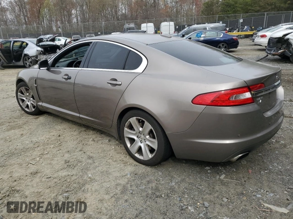 2009 Jaguar XF Luxury with VIN SAJWA05B49HR04841, listed as a Copart auction lot 50539045 with 123,870 mi miles and Salvage Title. Bid and sale history available at DreamBid. Image 2.