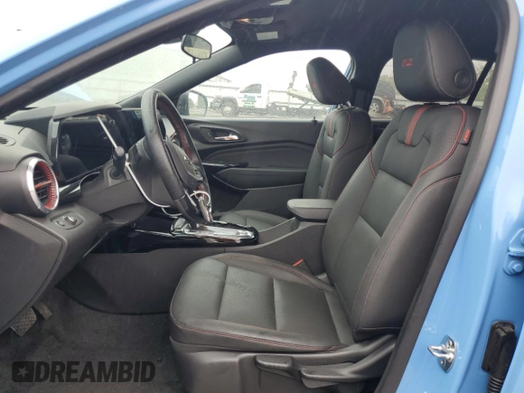 2024 Chevrolet Trax 2RS with VIN KL77LJE25RC206297, listed as a Copart auction lot 50798815 with 5,754 mi miles and Salvage Title. Bid and sale history available at DreamBid. Image 7.