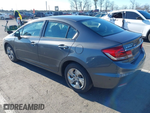 2013 Honda Civic LX z VIN 2HGFB2F5XDH544821, wystawiony jako IAAI lot #41821437 z przebiegiem 221 487 mil mil oraz . Historia ofert i sprzedaży dostępna na DreamBid. Obrazek 3.