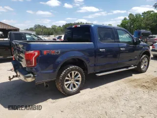 2017 Ford F-150 XL with VIN 1FTEW1EG2HKD66347, listed as a Copart auction lot 53295145 with 134,281 mi miles and Clean Title. Bid and sale history available at carsss.com. Image 3.