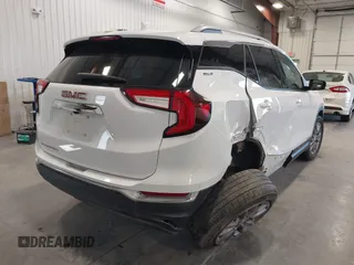 2024 GMC Terrain SLT with VIN 3GKALPEG5RL192448, listed as a IAAI auction lot 42356154 with 28,762 mi miles and . Bid and sale history available at DreamBid. Image 4.