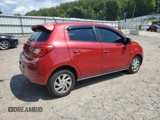 2018 Mitsubishi Mirage SE with VIN ML32A4HJ4JH005329, listed as a Copart auction lot 46583765 with 82,883 mi miles and Salvage title. Bid and sale history available at DreamBid. Image 3.
