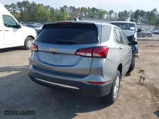 2024 Chevrolet Equinox LT with VIN 3GNAXTEG6RS112306, listed as a IAAI auction lot 42025673 with 23,651 mi miles. Bid and sale history available at carsss.com. Image 4.