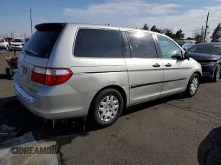 2006 Honda Odyssey LX with VIN 5FNRL38286B045963, listed as a Copart auction lot 45997815 with 121,328 mi miles and Salvage Title. Bid and sale history available at carsss.com. Image 3.