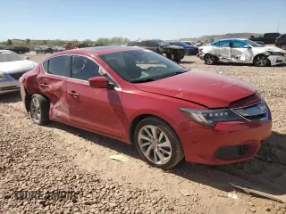 2017 Acura ILX w/Premium Pkg with VIN 19UDE2F70HA009940, listed as a Copart auction lot 46702245 with 60,920 mi miles and Salvage Title. Bid and sale history available at carsss.com. Image 4.