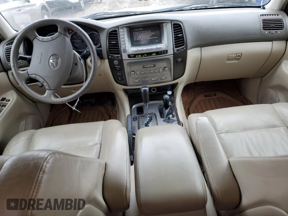 2004 Toyota Land Cruiser with VIN JTEHT05J442057643, listed as a Copart auction lot 80089224 with 280,671 mi miles and Clean Title. Bid and sale history available at carsss.com. Image 8.