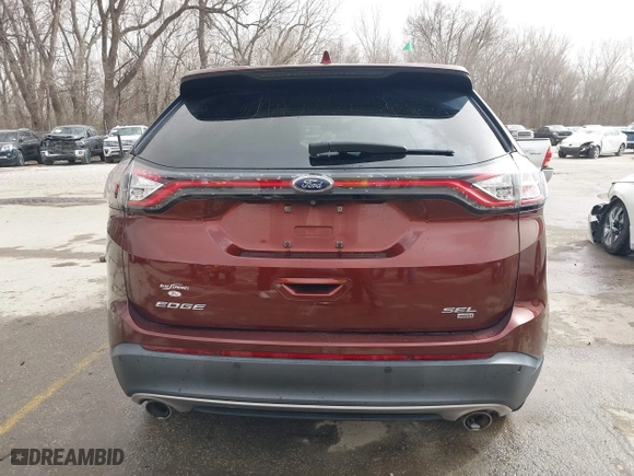 2016 Ford Edge SEL with VIN 2FMPK4J81GBB48165, listed as a IAAI auction lot 41801653 with 127,811 mi miles. Bid and sale history available at carsss.com. Image 16.