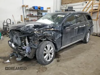 2013 Dodge Durango Crew with VIN 1C4RDJDG6DC535802, listed as a Copart auction lot 42192885 with 118,378 mi miles and Salvage title. Bid and sale history available at DreamBid. Image 1.