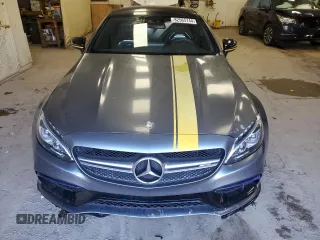 2017 Mercedes-Benz C 63 S AMG with VIN WDDWJ8HB2HF435306, listed as a Copart auction lot 82565744 with 46,587 mi miles and Salvage Title. Bid and sale history available at carsss.com. Image 5.