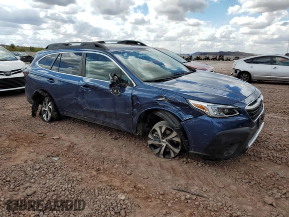 2022 Subaru Outback Limited with VIN 4S4BTANC3N3164899, listed as a Copart auction lot 48561355 with 48,853 mi miles and Salvage Title. Bid and sale history available at DreamBid. Image 4.