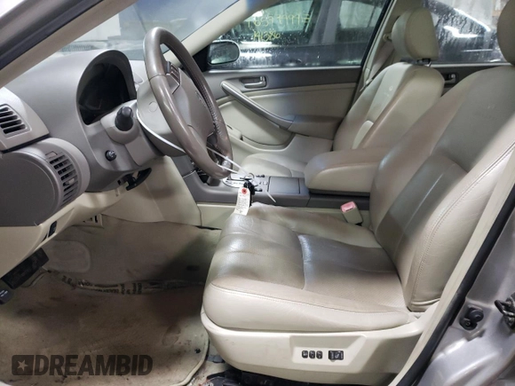 2004 Infiniti G35 w/Leather z VIN JNKCV51FX4M703276, wystawiony jako Copart lot #76918474 z przebiegiem 87 284 mil mil oraz Szkoda całkowita • Salvage title. Historia ofert i sprzedaży dostępna na DreamBid. Obrazek 7.