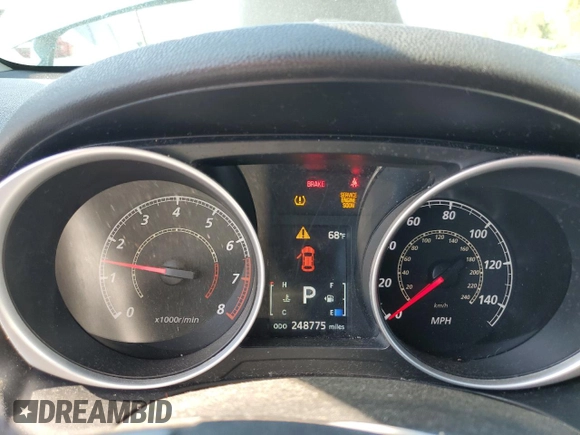 2014 Mitsubishi Outlander Sport ES with VIN 4A4AP3AU3EE008678, listed as a Copart auction lot 53157515 with 248,775 mi miles and Clean Title. Bid and sale history available at carsss.com. Image 9.