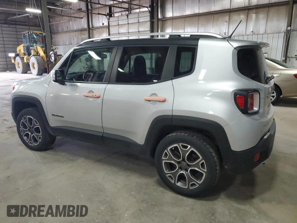 2015 Jeep Renegade Limited z VIN ZACCJBDT2FPB28527, wystawiony jako Copart lot #56990745 z przebiegiem 135 726 mil mil oraz Szkoda całkowita • Salvage title. Historia ofert i sprzedaży dostępna na DreamBid. Obrazek 2.