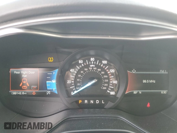 2020 Ford Fusion SE with VIN 3FA6P0HD0LR184251, listed as a Copart auction lot 57325205 with 99,142 mi miles and Salvage title. Bid and sale history available at DreamBid. Image 9.