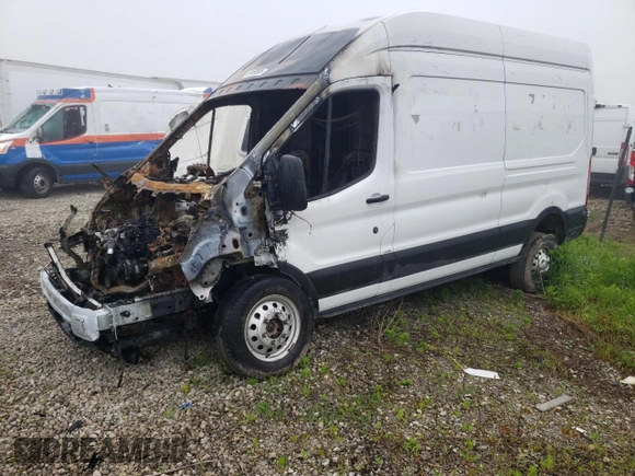 2023 Ford Transit Cargo with VIN 1FTBR2X85PKA25531, listed as a Copart auction lot 61693595 with Not provided miles and Salvage title. Bid and sale history available at DreamBid. Image 1.