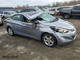 2016 Hyundai Elantra SE with VIN 5NPDH4AE4GH670708, listed as a Copart auction lot 46635445 with 97,522 mi miles and Salvage Title. Bid and sale history available at carsss.com. Image 4.