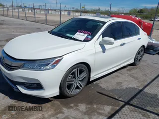 2016 Honda Accord Touring with VIN 1HGCR3F93GA024342, listed as a IAAI auction lot 41748591 with 95,253 mi miles and . Bid and sale history available at DreamBid. Image 15.