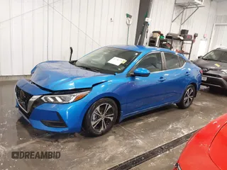 2020 Nissan Sentra SV with VIN 3N1AB8CV3LY220654, listed as a IAAI auction lot 41740719 with 27,546 mi miles and . Bid and sale history available at DreamBid. Image 20.