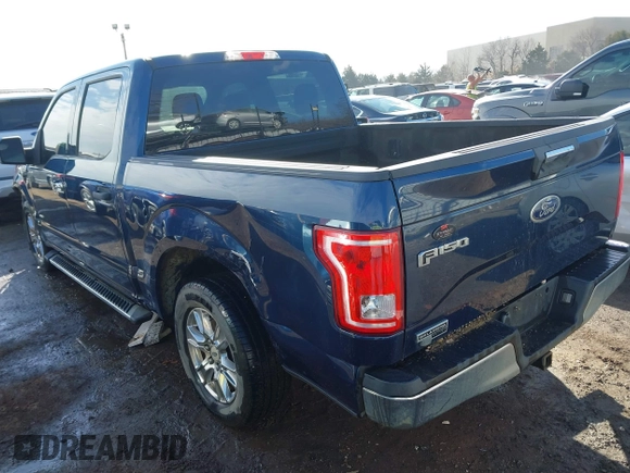 2016 Ford F-150 XL with VIN 1FTEW1CP1GKD15777, listed as a IAAI auction lot 41655022 with 140,534 mi miles and . Bid and sale history available at carsss.com. Image 3.