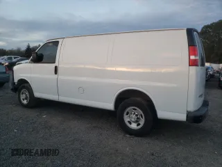 2016 Chevrolet Express Cargo with VIN 1GCWGAFF2G1254028, listed as a Copart auction lot 79596474 with Not provided miles and Salvage title. Bid and sale history available at DreamBid. Image 2.