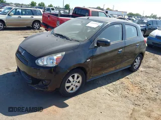 2014 Mitsubishi Mirage ES with VIN ML32A4HJ4EH004817, listed as a IAAI auction lot 42652590 with 155,186 mi miles and . Bid and sale history available at DreamBid. Image 2.