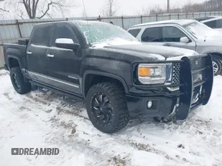 2015 GMC Sierra 1500 Denali with VIN 3GTU2WEC3FG396964, listed as a IAAI auction lot 41320507 with 127,987 mi miles. Bid and sale history available at carsss.com. Image 1.