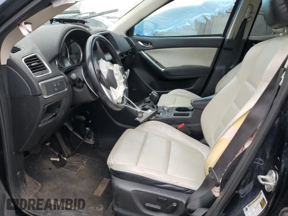 2016 Mazda CX-5 Grand Touring with VIN JM3KE4DY7G0735576, listed as a Copart auction lot 41916395 with 0 mi miles and Non Repairable. Bid and sale history available at carsss.com. Image 7.