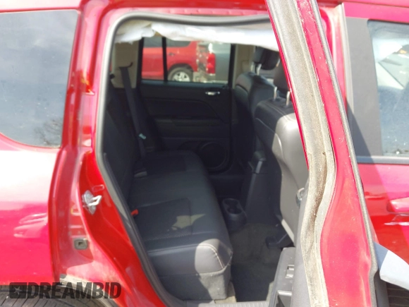 2017 Jeep Compass 75th Anniversary Edition with VIN 1C4NJDBB8HD101445, listed as a IAAI auction lot 41791238 with 35,526 mi miles. Bid and sale history available at carsss.com. Image 8.